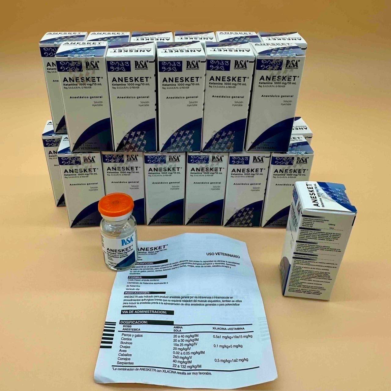 ANESKET 10ML / 1000mg (PHARMACY LIQUID KETAMINE)